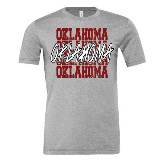 Oklahoma Stacked Design