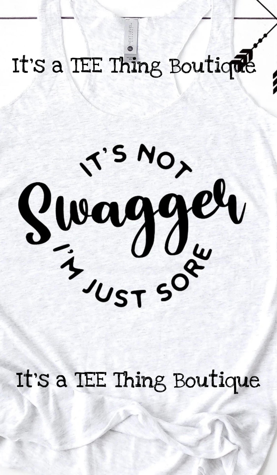 It’s not Swagger I’m just Sore