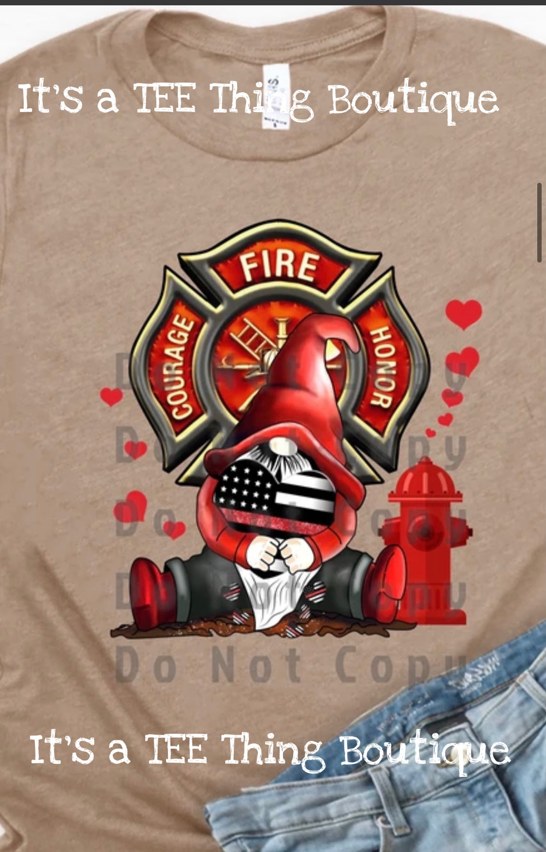 Firefighter Gnome