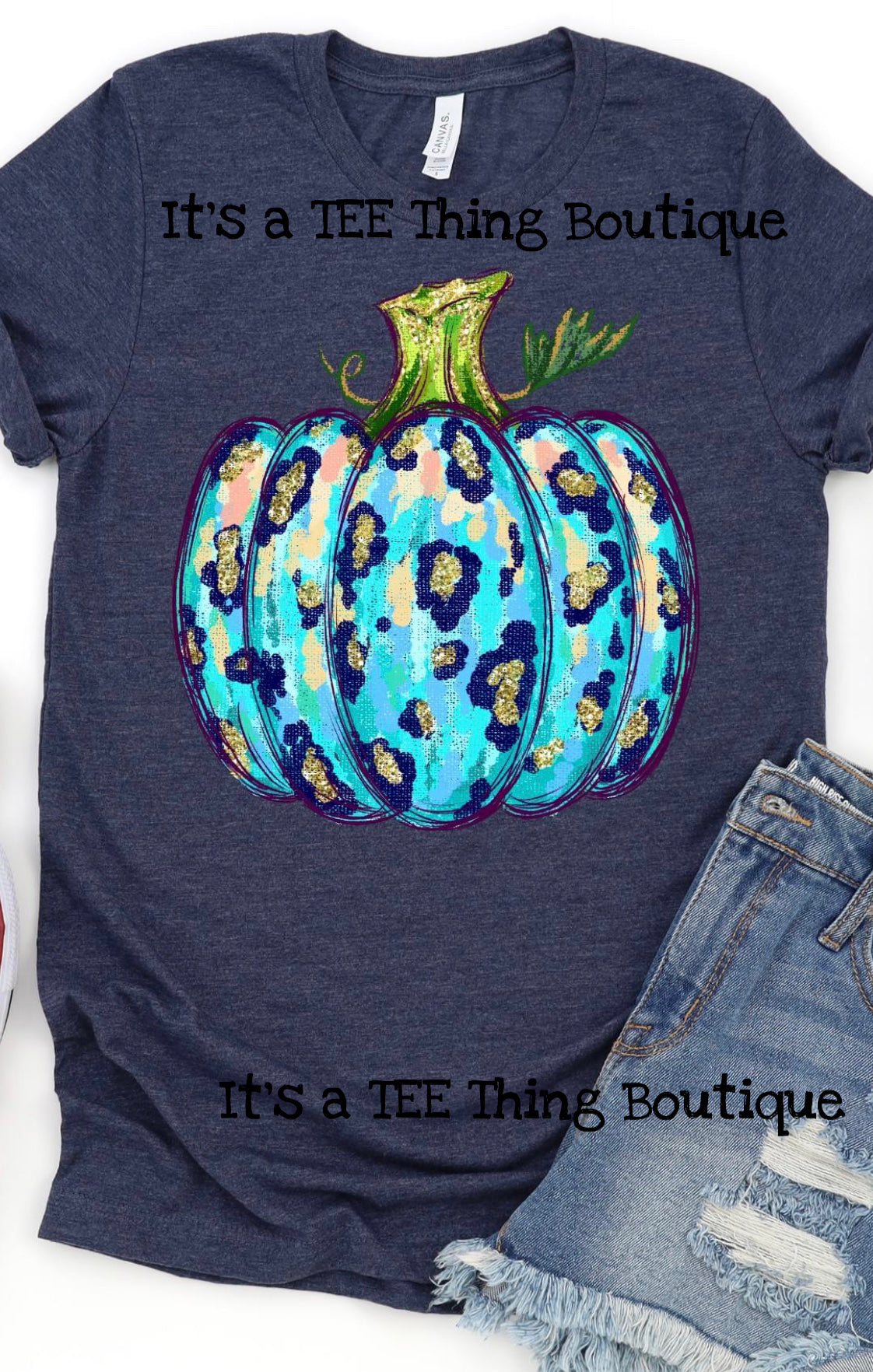 Blue Fall Pumpkin